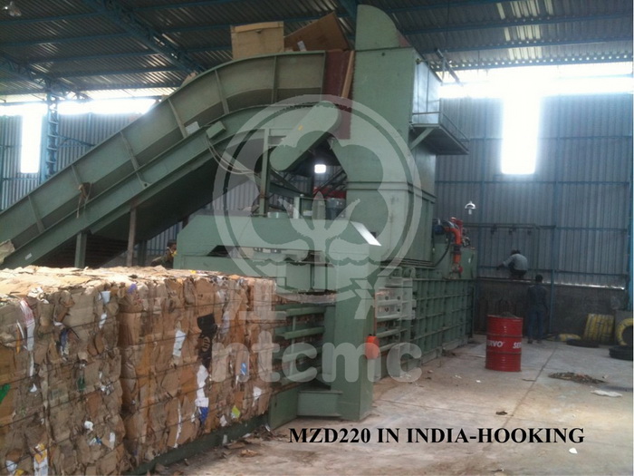 废纸打包机在印度